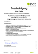 HDT Zertifikat Anlagenplanung 01 2022 (PDF)