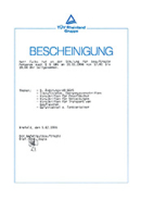 TÜV Rheinland Zertifikat Gefahrgüter 1996 (PDF)
