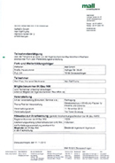 Mall Zertifikat Gewässerschutz 2010 (PDF)